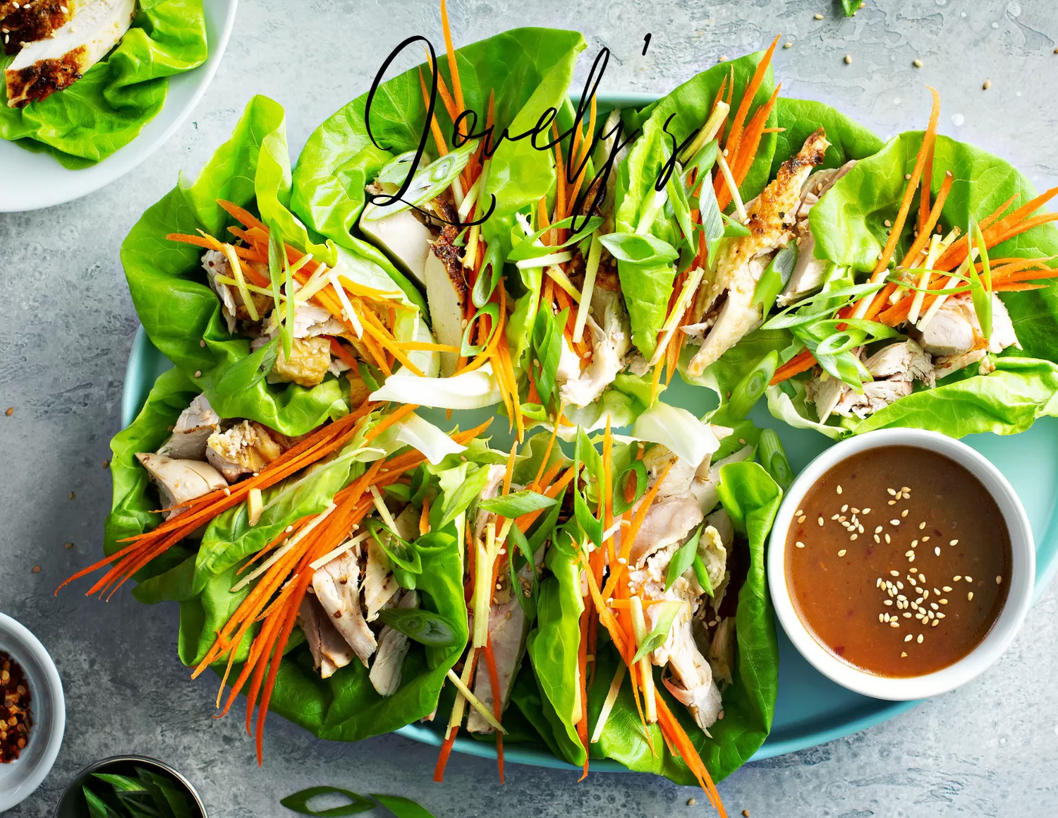lovelys meal plan Thai Lettuce Wraps